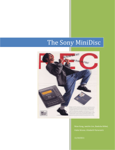 the sony minidisc ecosystem