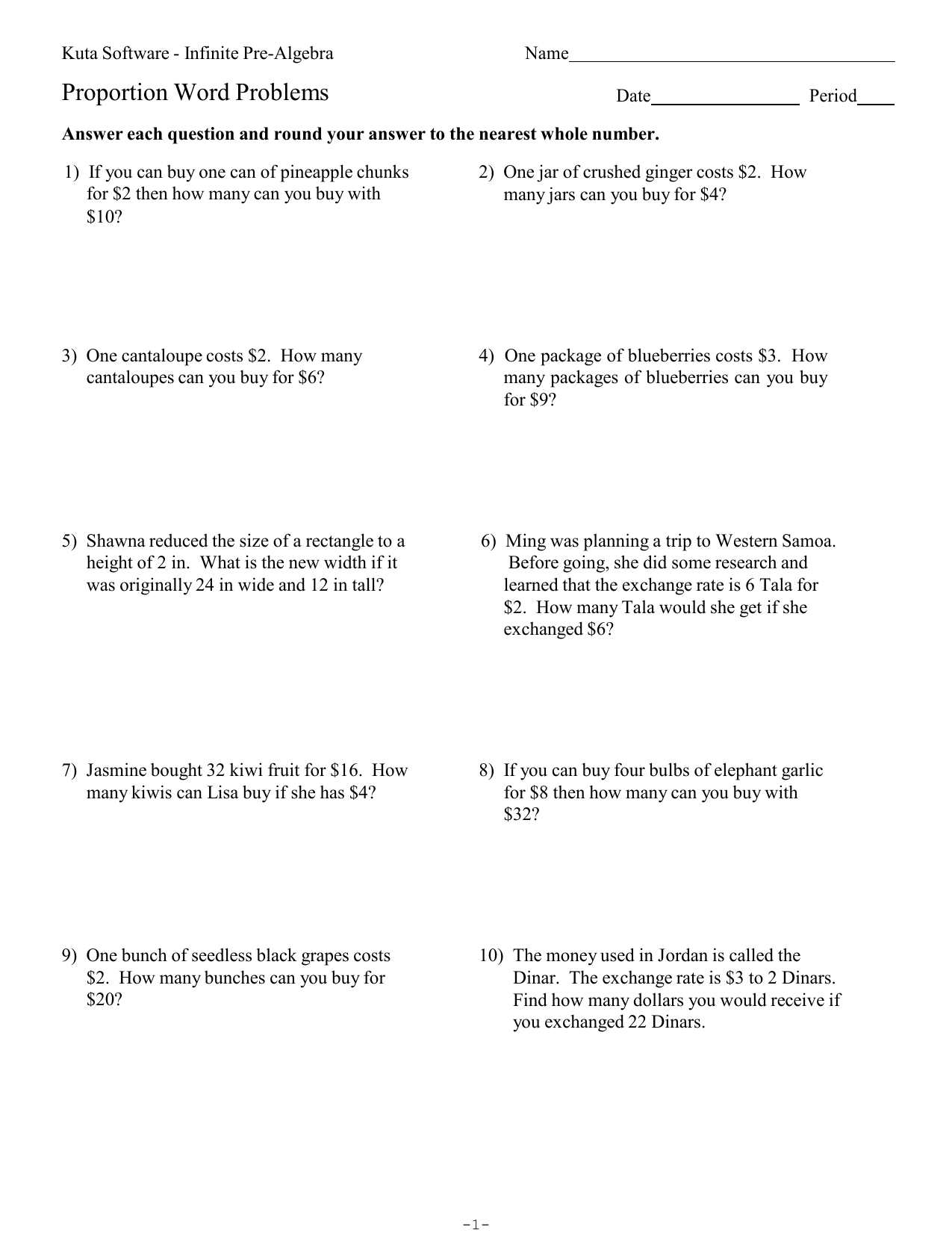 Proportion Word Problems With Regard To Proportion Word Problems Worksheet