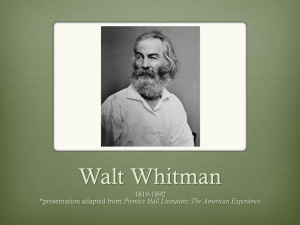 Walt Whitman - Valhalla High School