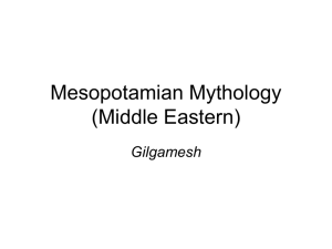 Mesopotamian Mythology (Middle Eastern)
