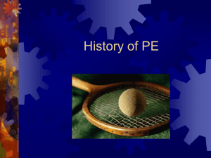 Lifespan Sport, Fitness, and PE – Chapter 1
