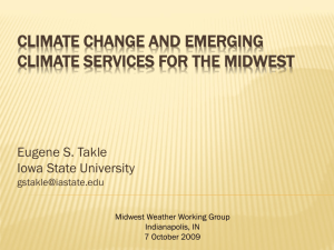 Climate Change - Iowa State University