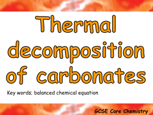 1_1.3_thermal Decomposition Of Carbonates And - science