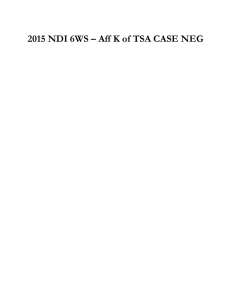 2015 NDI 6WS – Aff K of TSA CASE NEG