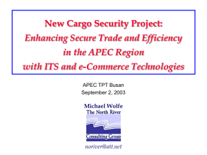 Wolfe-APEC project brief 9