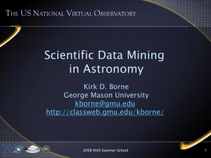 Astronomy Data Mining in Action