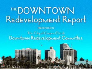 The Downtown Redevelopment Report