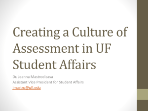 UF Student Affairs is the lead contact for