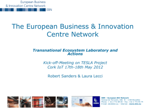 EBN Overview European BIC Network