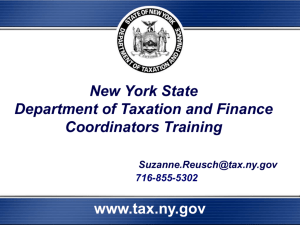 Coordinator-2011-income-tax-training - AARP Tax-Aide