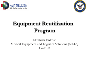 M-L-1330-1430 Equipment Reutilization Program