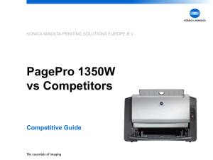 PagePro 1350W vs. Samsung ML