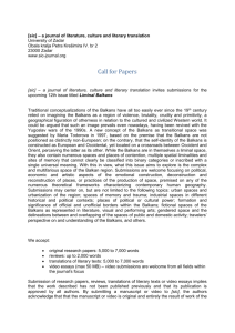 CfP (*) - [sic] - a journal of literature, culture and