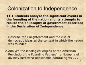 n01_Colonization to Independence