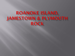 Roanoke Island - AES Fourth Grade News