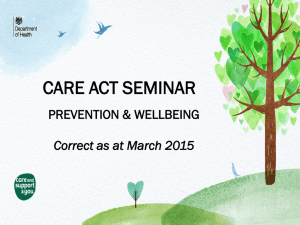 Prevention Wellbeing - North East Lincolnshire Clinical