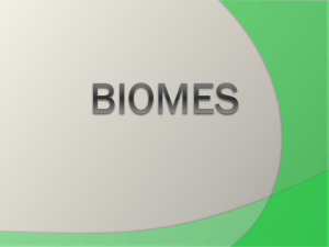 Biomes - sciencewithadams