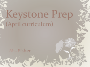 Keystone Prep Fisher Chapters 1-10