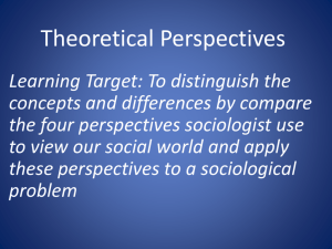 Theoretical Perspectives