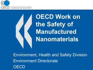 safety of manufacturednanomaterials