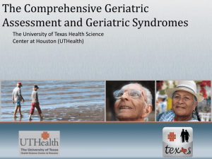 Geriatric Syndromes