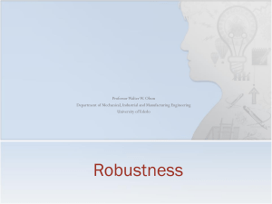 Lecture 29: Robustness