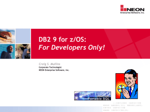 Title of Presentation - New England DB2 Users Group