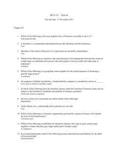 Test #4 Study Guide, Ch. 20-24
