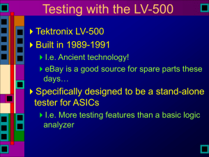 CS/EE 5964/6964 VLSI Testing