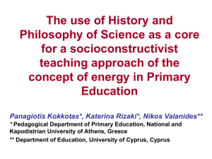 The use of History and Philosophy of Science as a core for a socio