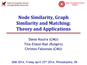 [Part 2a] Graph Similarity with known node correspondence