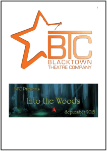 Audition Information Pack - Blackout Theatre Company