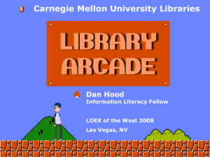The Library Arcade - University Libraries