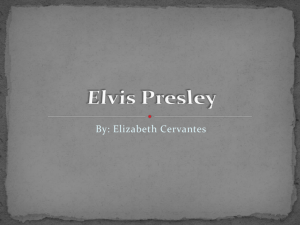 Elvis Presley - Elizabeth's E