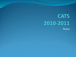 CATS Notes 2010