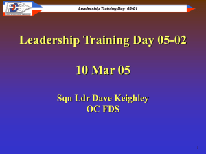 Leadership Training Day 05-01