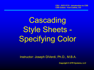 CSS_colors - XTR Systems, LLC