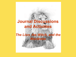Journal Discussions and Activities