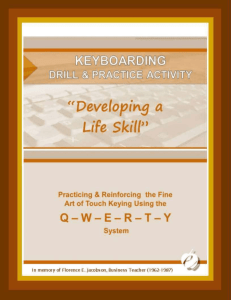 Keyboarding Drill & Practice