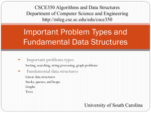 Fundamental Data Structures - University of South Carolina