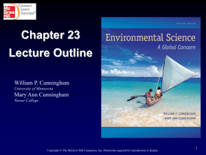 Chapter 23 Ecological Economics