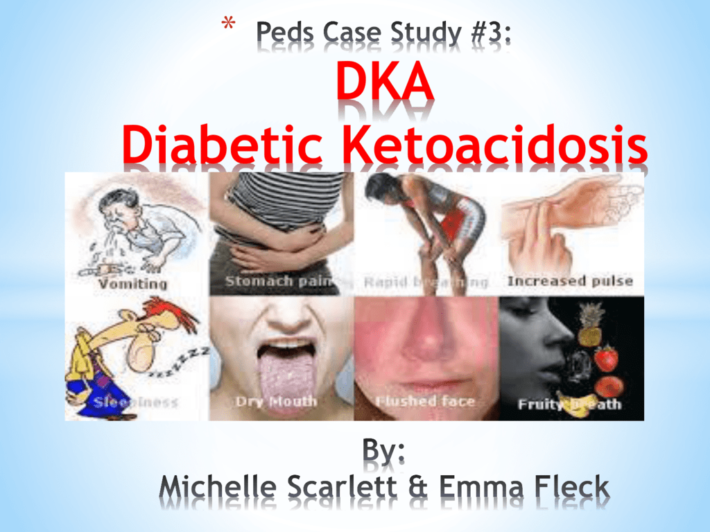 diabetic ketoacidosis symptoms nursing