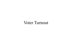Voter Turnout 2