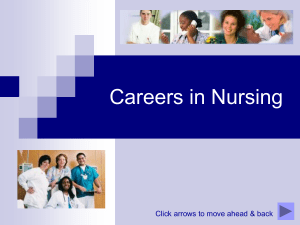 Nursing Career Presentation - New Hampshire Nurses Association