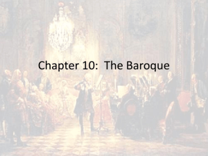 Chapter 10 The Baroque