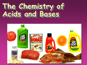 Acids and Bases