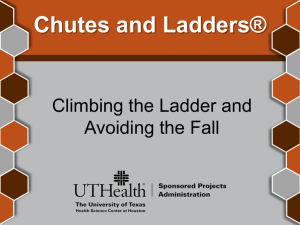 Chutes and Ladders® Climbing the Ladder and