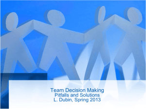 Decisions-Group Think