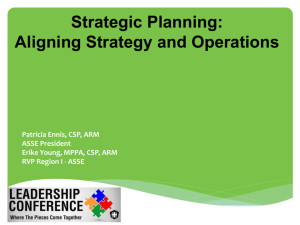 Develop Strategic Plan