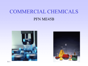 Commerical Chemicals